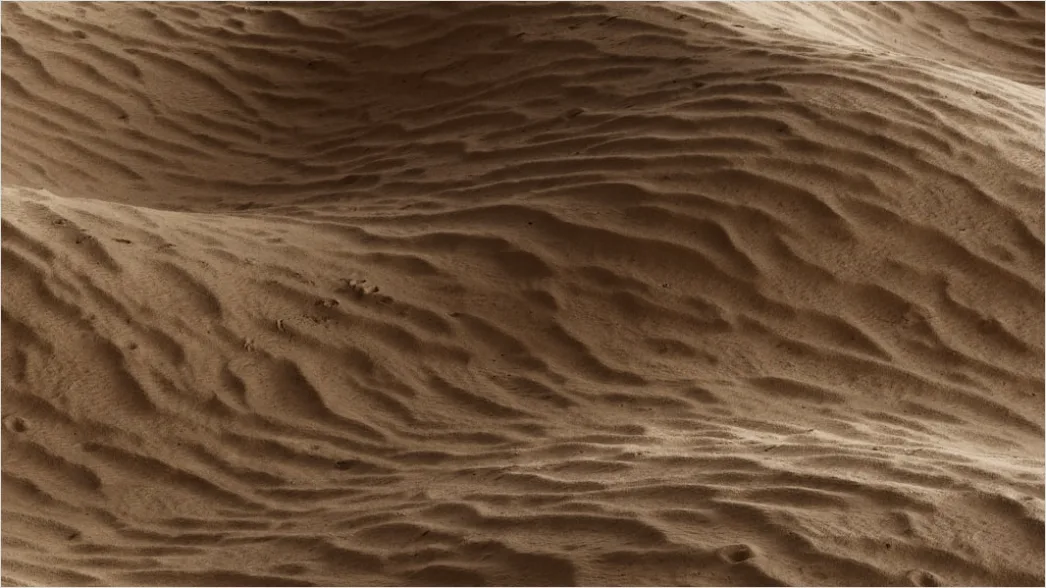 Detail Aerial Sand Dune Patterns Number 9