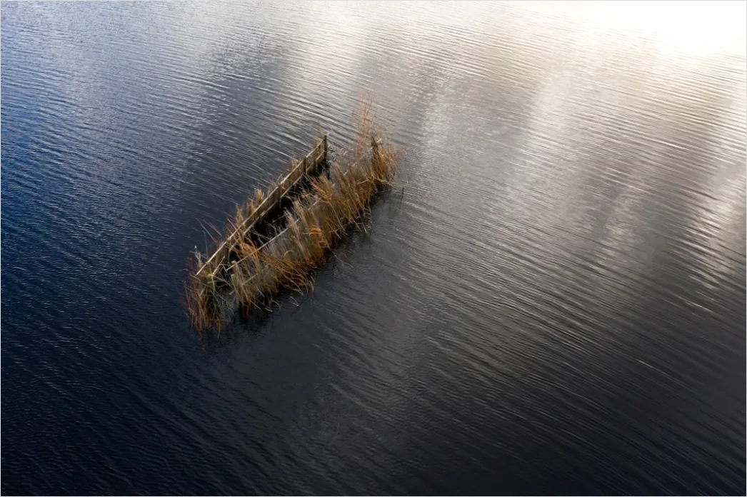 Detail Aerial Shipwreck From Above Number 16