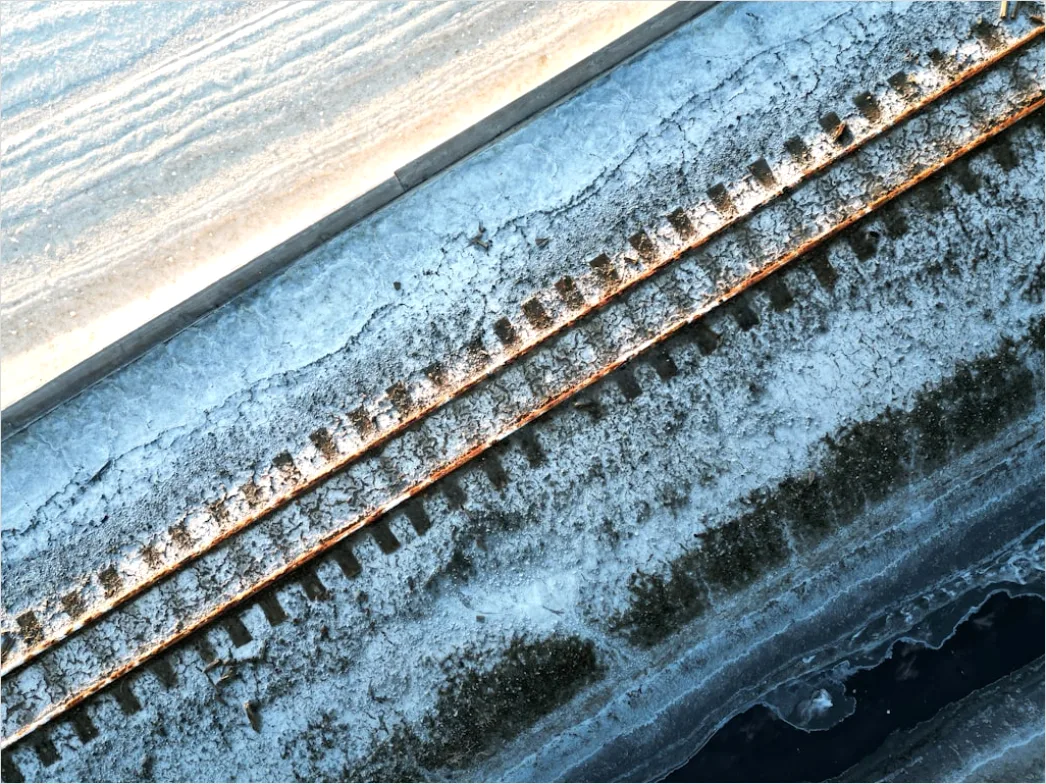 Detail Aerial Train Tracks From Above Number 16