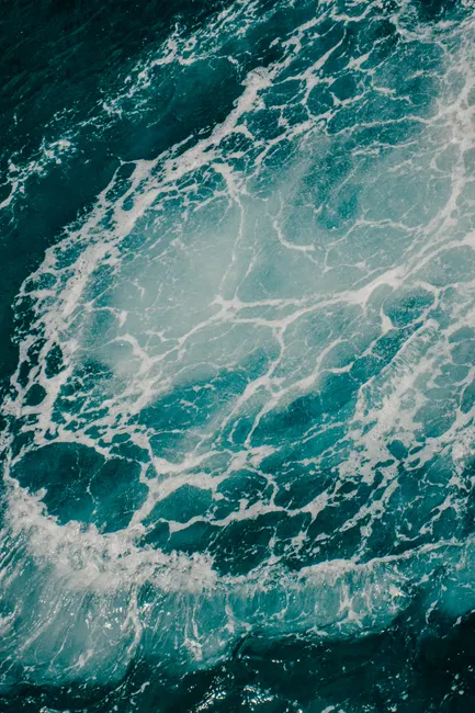 Detail Aerial View Ocean Waves Number 11