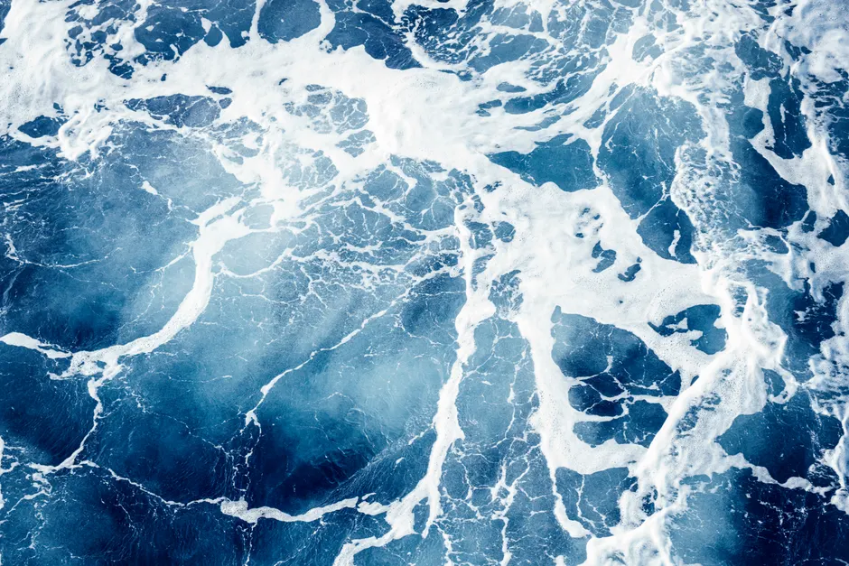 Detail Aerial View Ocean Waves Number 15