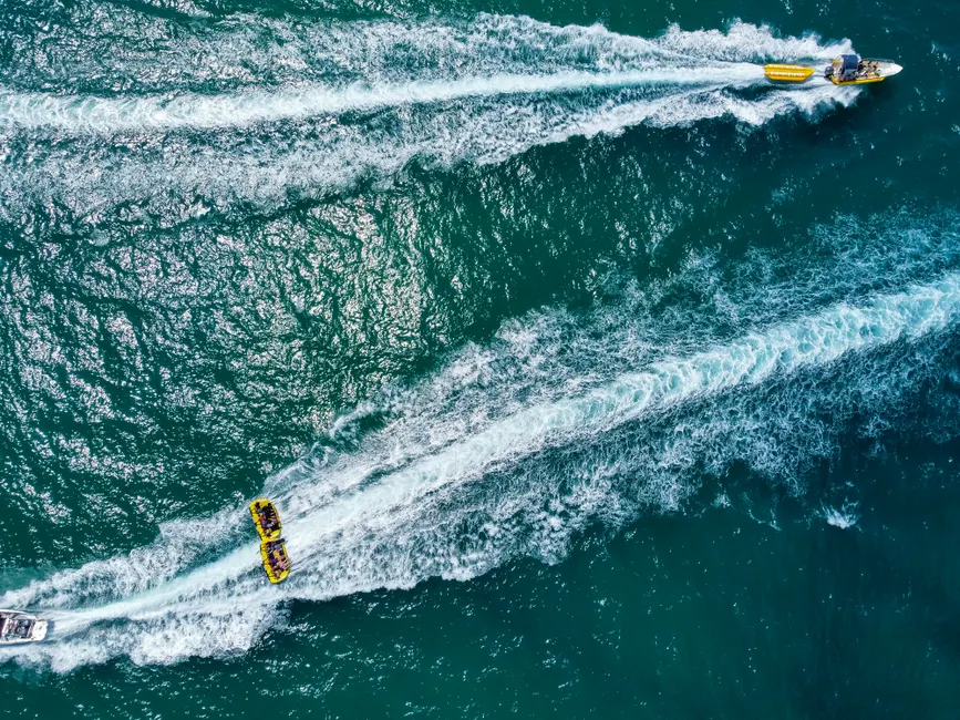 Detail Aerial View Of Boats Number 6
