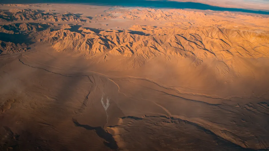 Detail Aerial View Of Desert Number 12