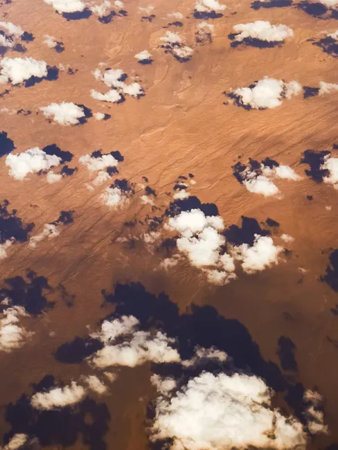 Detail Aerial View Of Desert Number 19