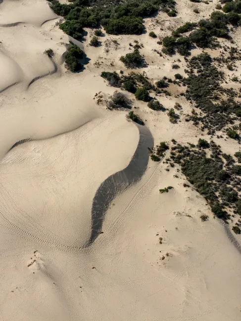 Detail Aerial View Of Desert Number 6