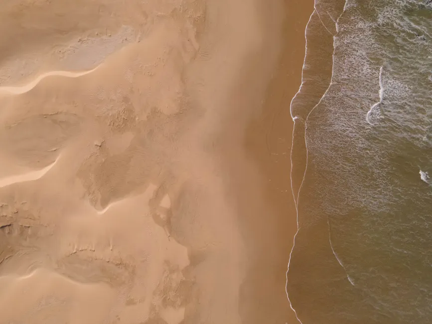 Detail Aerial View Of Desert Number 8