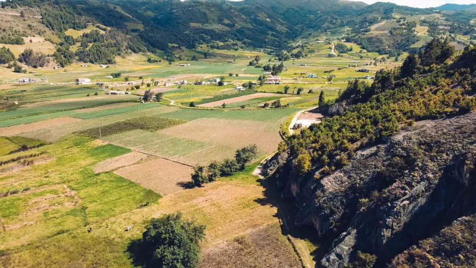 Detail Aerial View Of Farmland Number 2