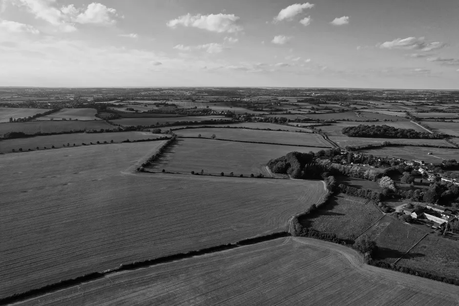 Detail Aerial View Of Fields Number 2