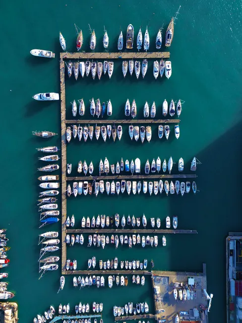 Aerial View Of Marina 99c1