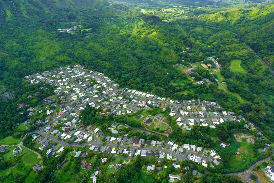 Detail Aerial View Of Neighborhood Number 20