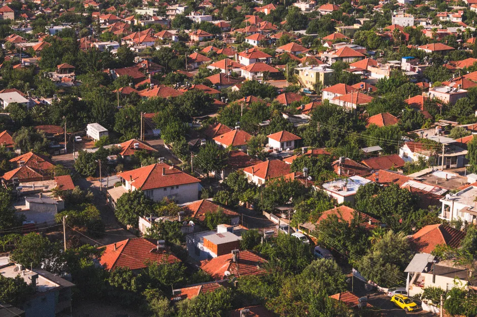 Detail Aerial View Of Neighborhood Number 3