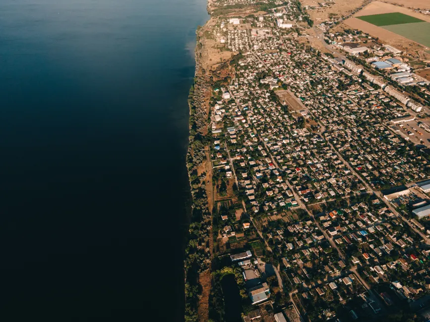 Detail Aerial View Of Neighborhood Number 4