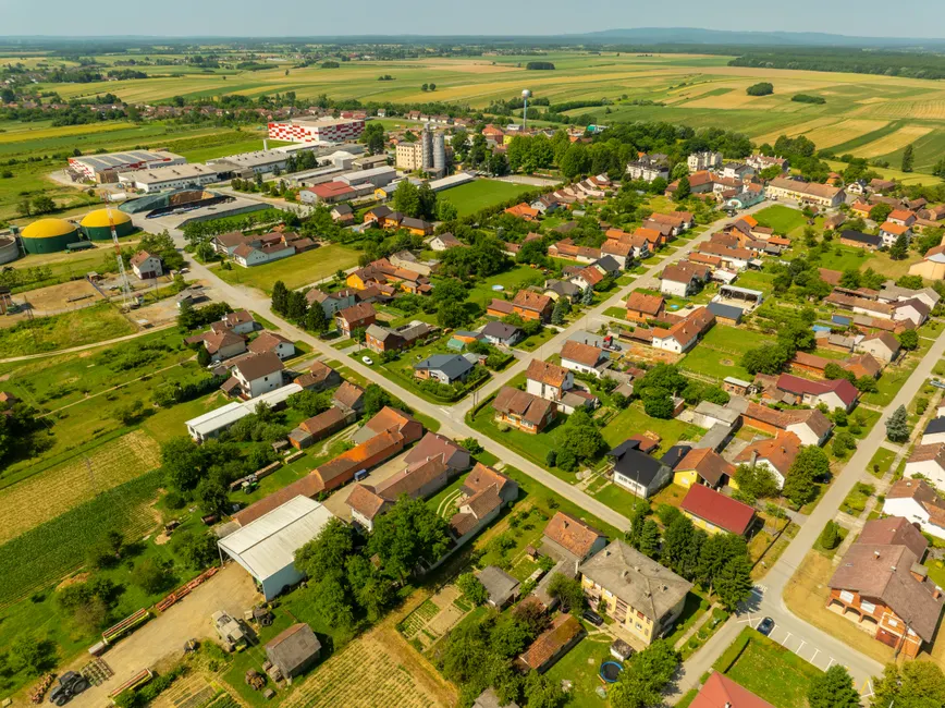 Detail Aerial View Of Neighborhood Number 5
