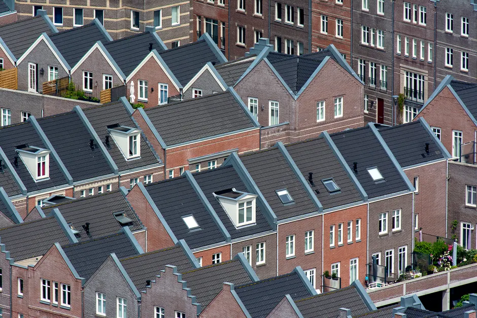 Detail Aerial View Of Neighborhood Number 6