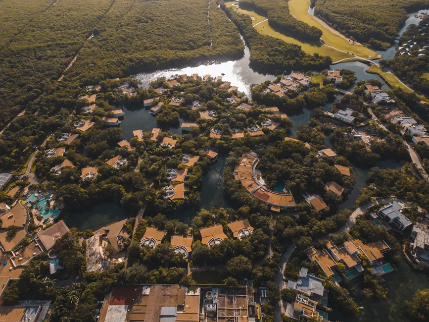 Detail Aerial View Of Resort Number 2