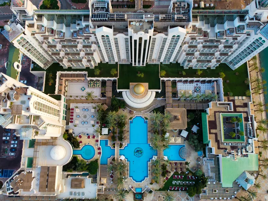 Detail Aerial View Of Resort Number 19