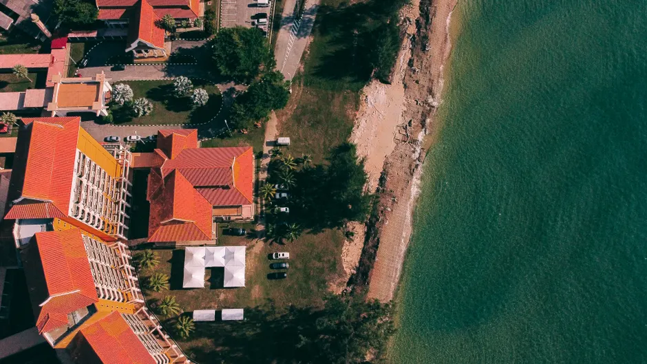 Detail Aerial View Of Resort Number 4