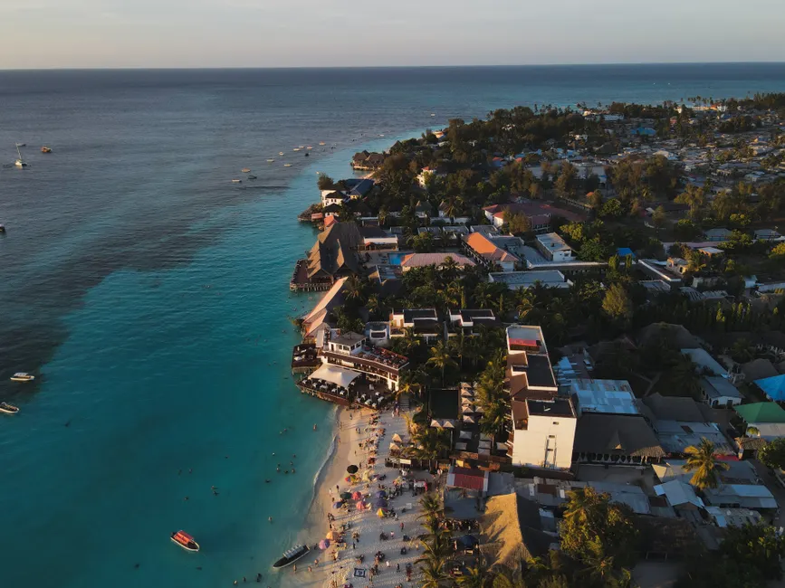 Detail Aerial View Of Resort Number 10