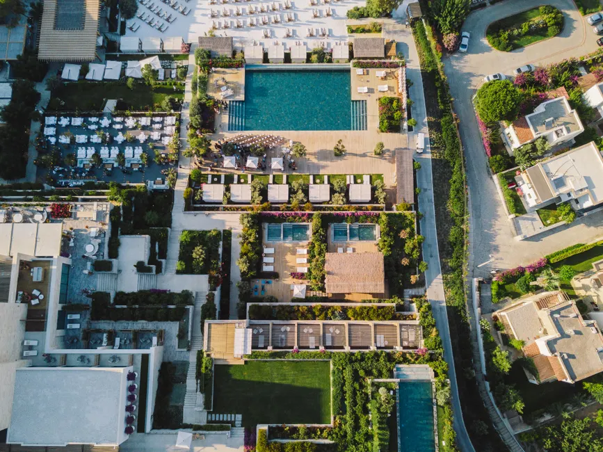 Detail Aerial View Of Swimming Pool Number 11