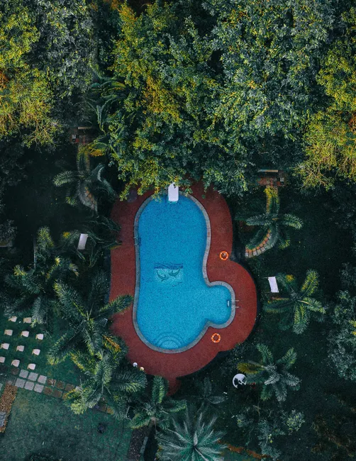Detail Aerial View Of Swimming Pool Number 15