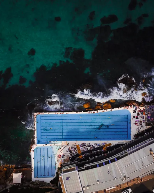Detail Aerial View Of Swimming Pool Number 16