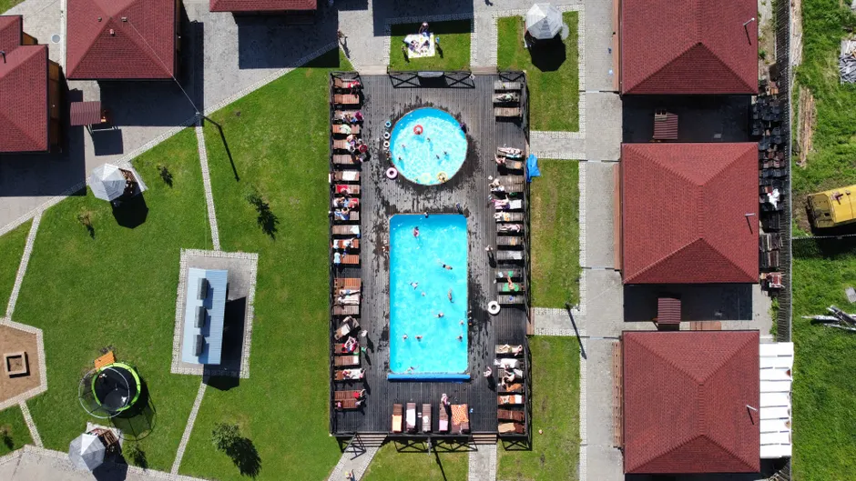 Detail Aerial View Of Swimming Pool Number 6