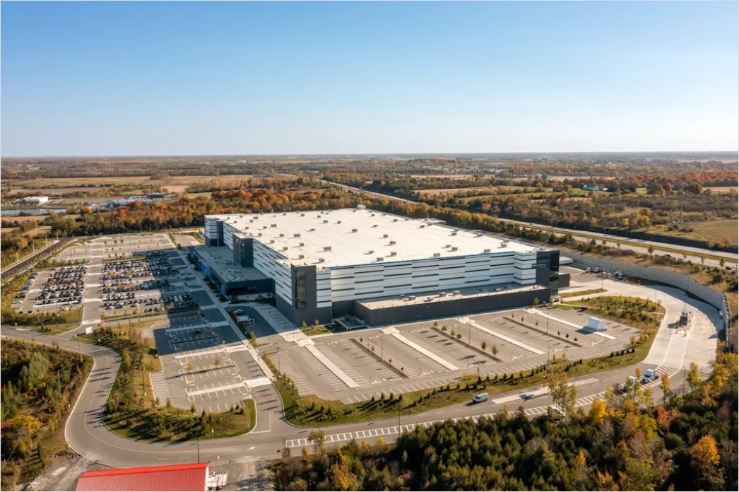 Detail Aerial Warehouse Distribution Center Number 2