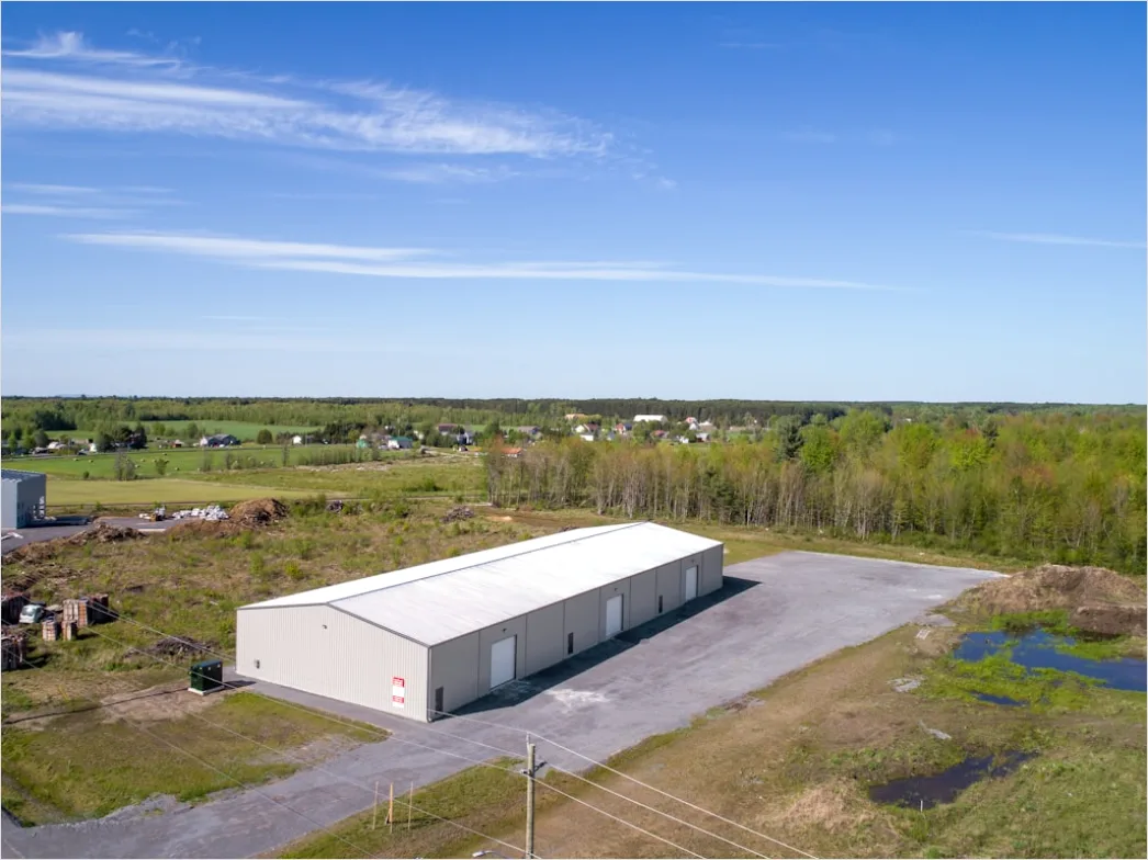 Detail Aerial Warehouse Distribution Center Number 9