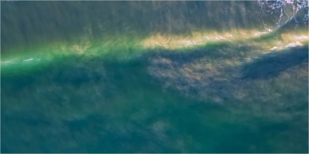 Detail Aerial Waves Abstract Pattern Number 5