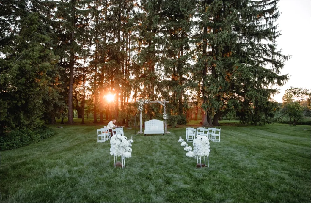 Detail Aerial Wedding Ceremony Outdoor Number 18