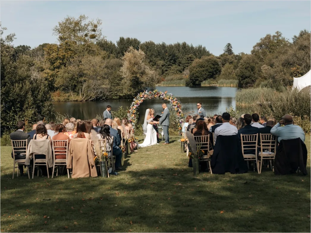 Detail Aerial Wedding Ceremony Outdoor Number 7