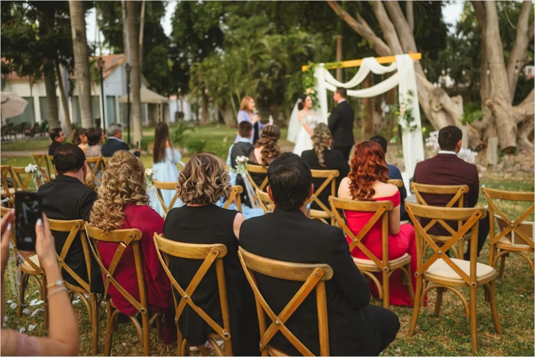 Detail Aerial Wedding Ceremony Outdoor Number 9