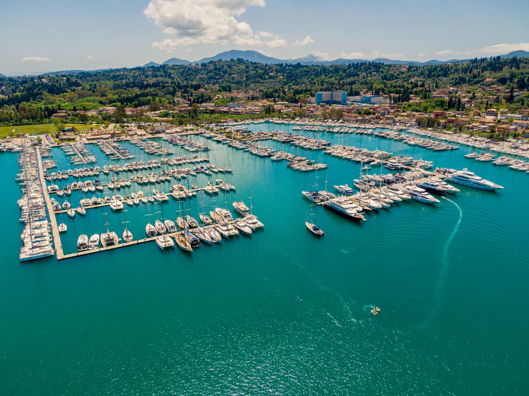 Detail Aerial Yacht Marina Luxury Number 9
