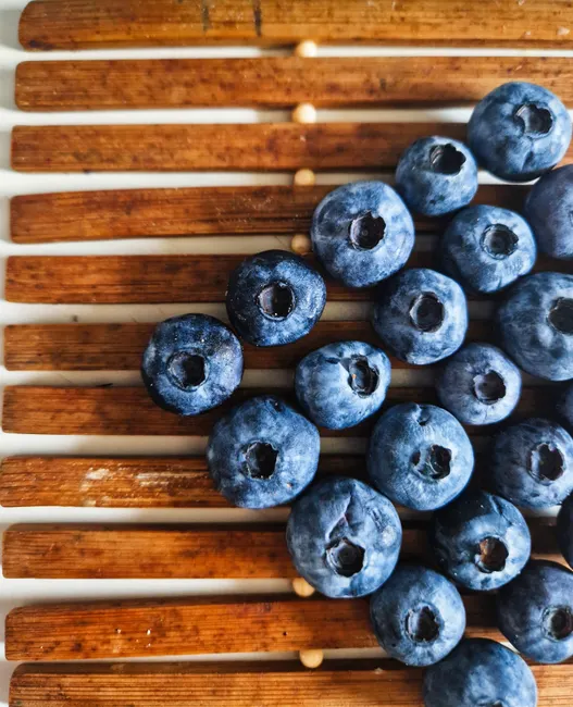 Detail Blueberry Close Up Number 20