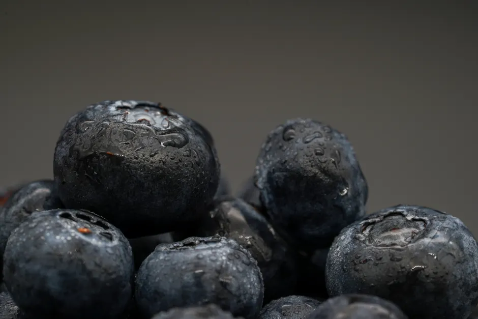 Detail Blueberry Close Up Number 4