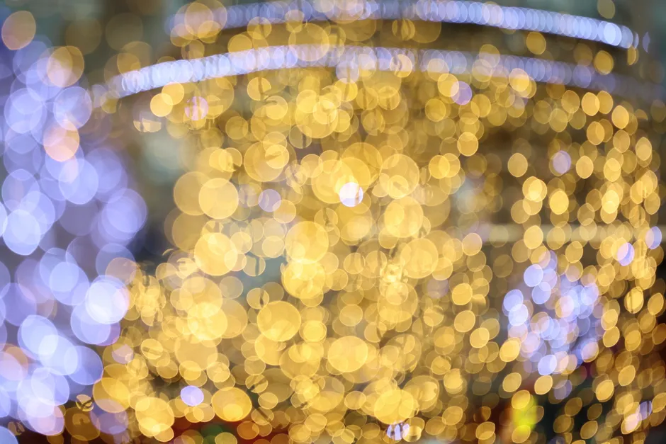 Detail Blurred Lights Background Number 2