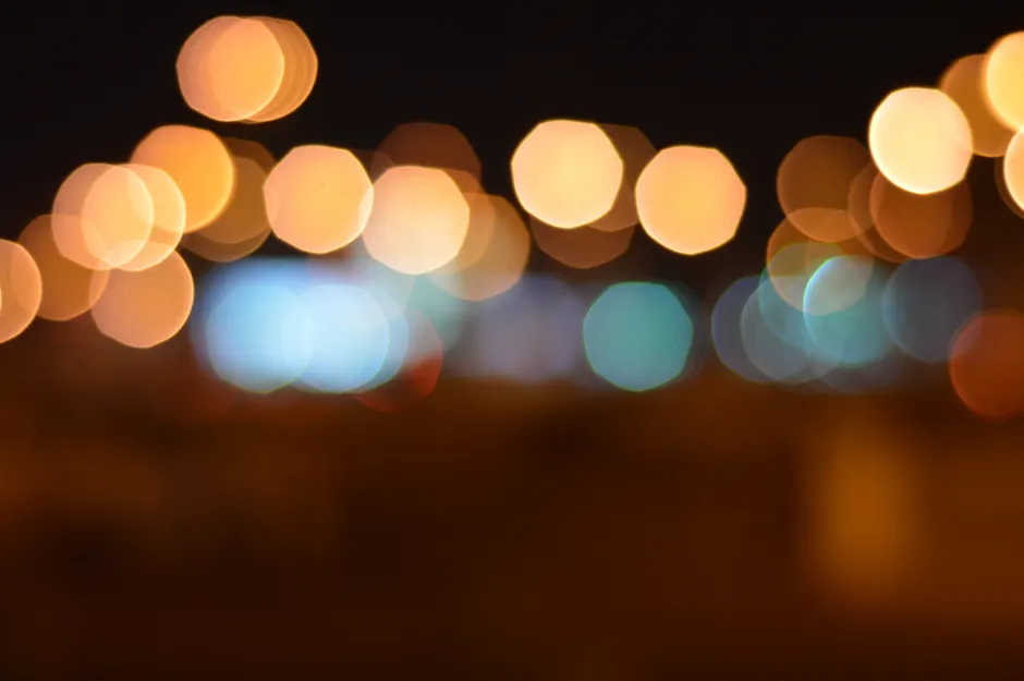 Detail Blurred Lights Background Number 4