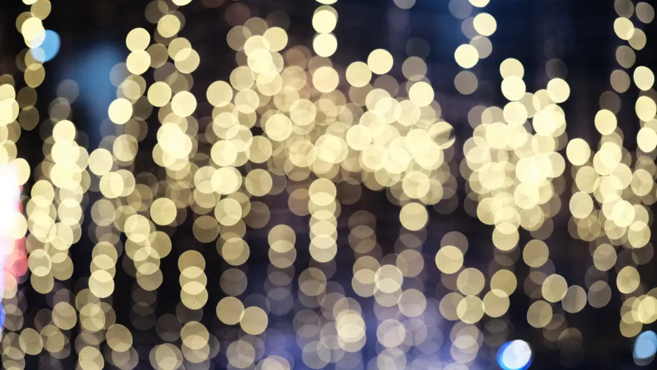 Detail Blurred Lights Background Number 5
