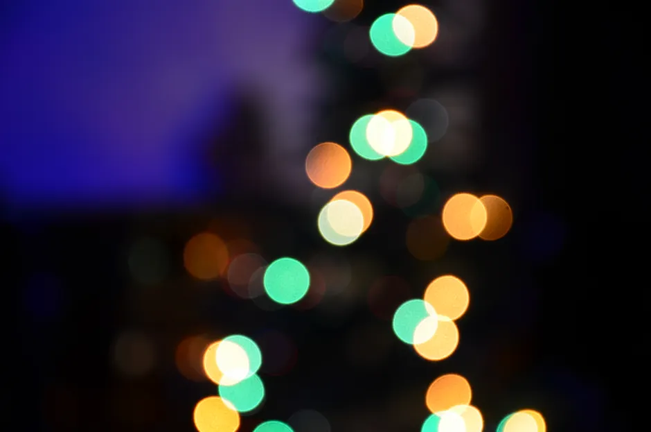 Detail Blurred Lights Background Number 9