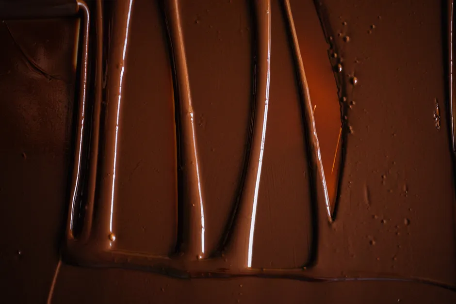 Detail Chocolate Texture Close Up Number 2