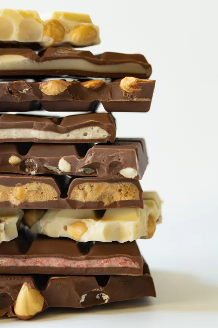 Detail Chocolate Texture Close Up Number 12