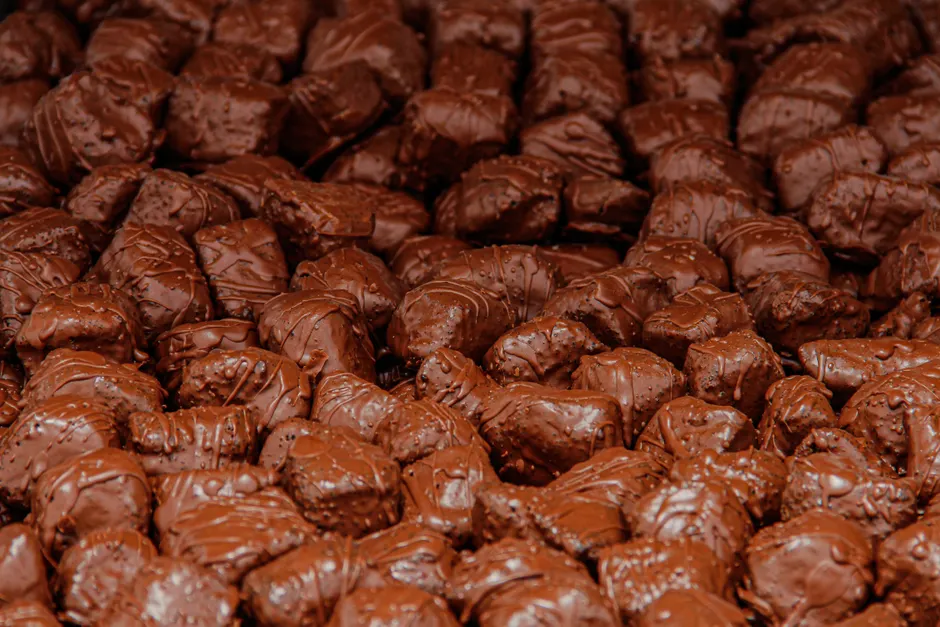 Detail Chocolate Texture Close Up Number 19