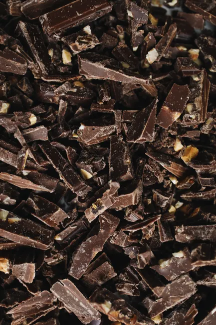 Detail Chocolate Texture Close Up Number 4