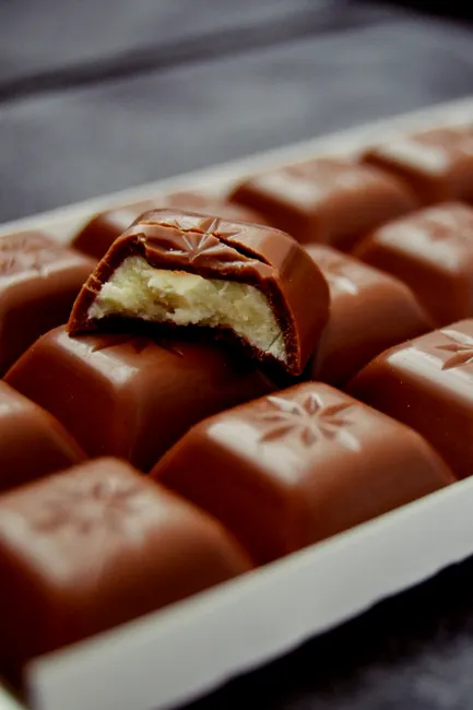 Detail Chocolate Texture Close Up Number 6