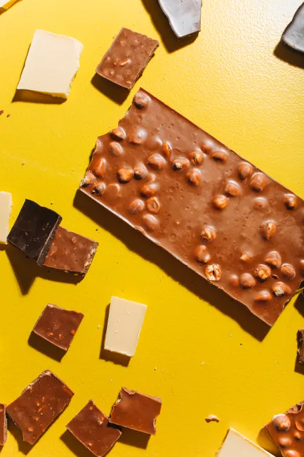 Detail Chocolate Texture Close Up Number 7
