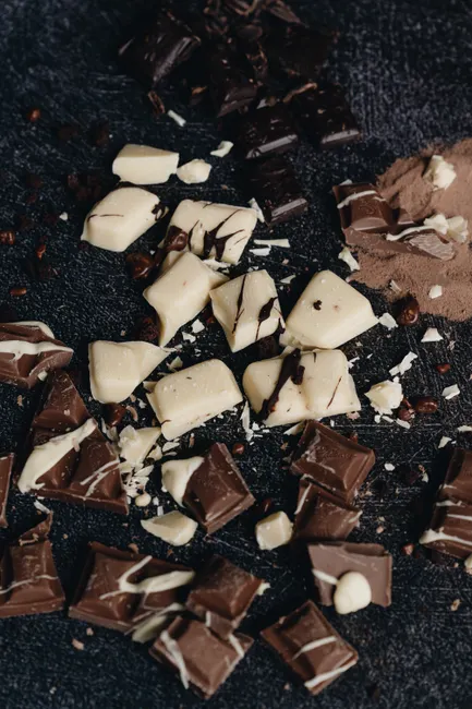 Detail Chocolate Texture Close Up Number 8