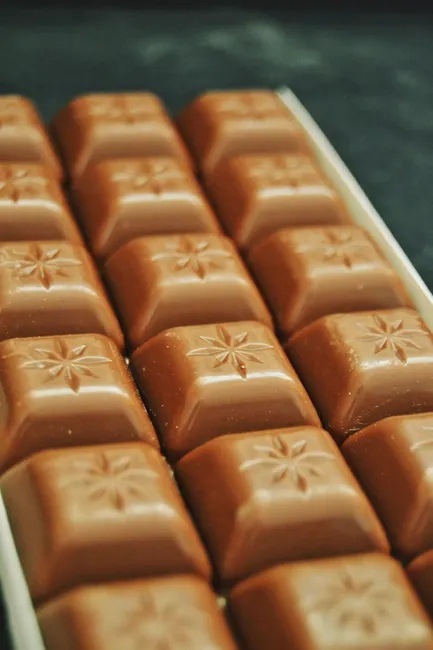 Detail Chocolate Texture Close Up Number 10