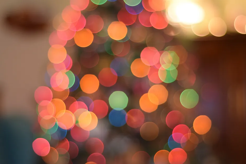 Christmas Bokeh Lights F212