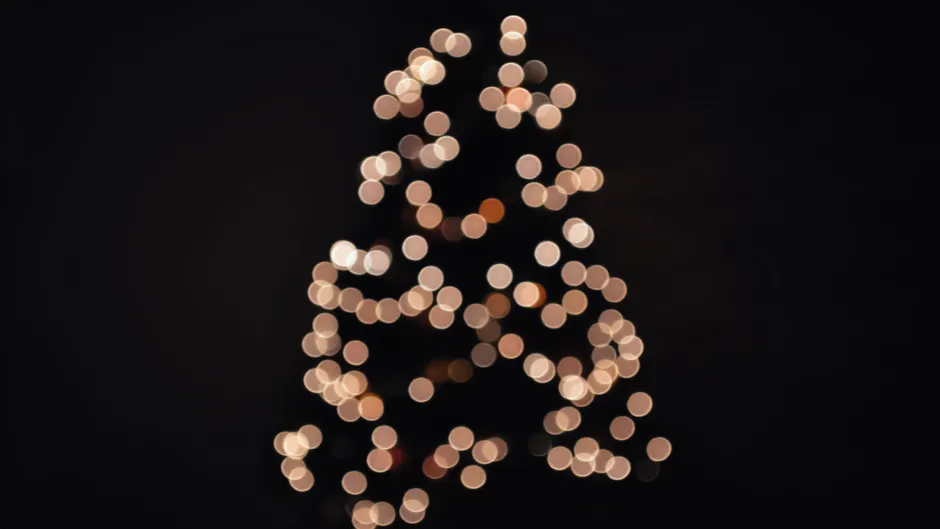 Detail Christmas Bokeh Lights Number 2