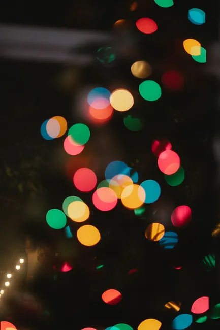 Detail Christmas Bokeh Lights Number 12